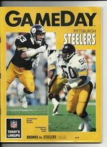 1991 NFL Gameday Program Steelers @ Browns October 27th - $29.65