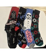 Star Wars Crew Sock 4-pack Collection Men’s Shoe Size 6-12 - $12.18 CAD