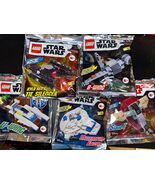 LEGO Star Wars Mini Foil Pack Set Limited Edition Foil - 5 Packs- - $54.44