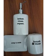 3 piece Bathroom Accessory Set - $61.67 CAD