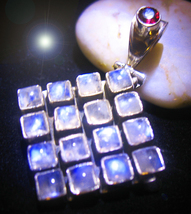 HAUNTED NECKLACE 144 CRYSTAL GRID OF POWER ASCENSION MAGICK MYSTICAL TREASURES image 2