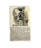 Syrup Of Figs Digestive Medicine 1894 Advertisement Victorian Laxative 1... - €17,14 EUR