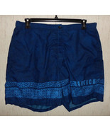 EXCELLENT MENS NAUTICA NAVY BLUE SWIM TRUNKS   SIZE XL - €20,26 EUR