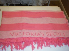 Victoria Secret Pink Stripe Throw 50 X 60 New $65 - £16.50 GBP