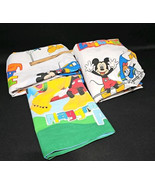MIKEY MOUSE Clubhouse Playground Pals 3 Piece Twin Sheet Set Jay Franco ... - $55.89 CAD