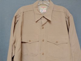 Vintage 1950&#39;s North Crest U.S.M.C. Gabardine Military Shirt Chest Size 50  - £40.59 GBP