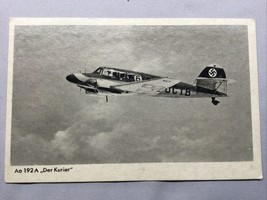 Rare Original WW2 GERMAN LUFTWAFFE  Ao 192 A Der Kurier Airplane Photo p... - $79.17