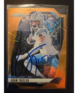 Adam Thielen Hand Signed Football Autographed Carolina Panthers Auto - $369.76 MXN