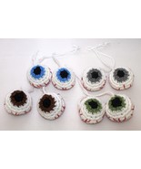 Handmade Crochet Eye Balls Spooky Fun Gift Eyeballs - Choice of Colors -... - $13.67 CAD