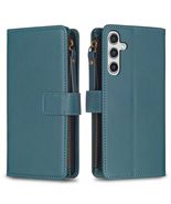 for Nokia G21/G11 (Color: Green) Durable Magnetic Flip Leather Wallet Ba... - $58.00