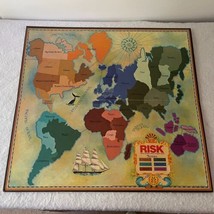 Vintage Risk 1975 Edition Replacement Part Game Board Parker Brothers BOARD ONLY - £11.80 GBP