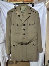Vintage USMC Marine Corps Officer&#39;s Wool Formal Dress Uniform &amp; Pants Korean War - £77.86 GBP
