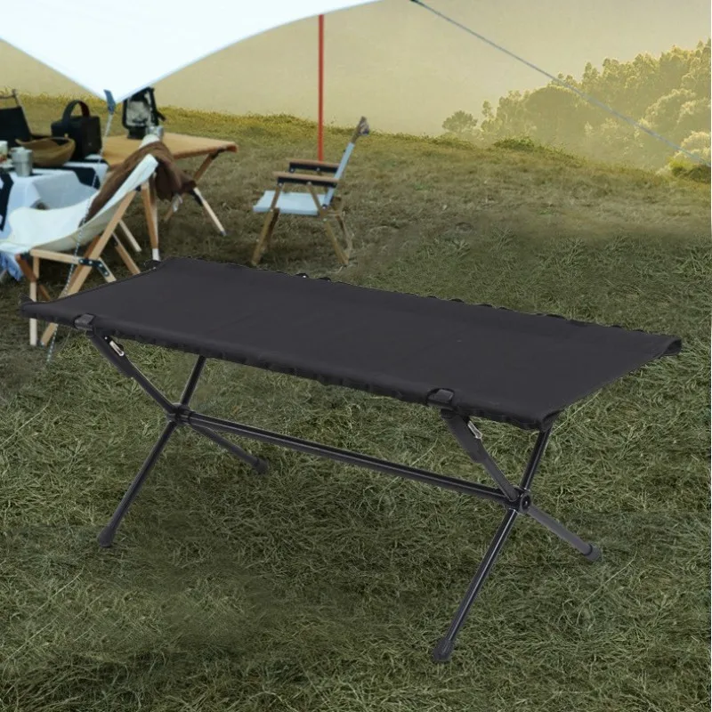Portable Outdoor Double Chair Folding Camping Chair Aluminum Alloy Tactical - £147.19 GBP