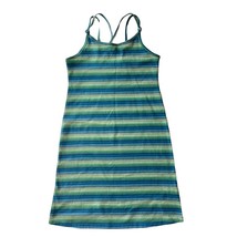 Vintage 90s Basic Editions Girls Summer Beach Striped Dress Size 10/12 - £15.06 GBP