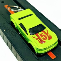 Maisto Adventure Force Green w Red Flames Fantasy Race Car 1:64 Diecast ... - $10.77