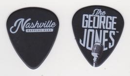 George Jones Black Guitar Pick Country Music Possum Opry Nashville Bar - £23.91 GBP