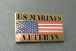 Marines Semper Fi Veteran Marine Corps Us Flag Lapel Pin Badge 1.25 X 5/8 Inches - £4.58 GBP