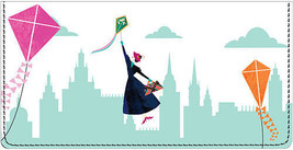 Mary Poppins Returns Leather Checkbook Cover - £18.55 GBP