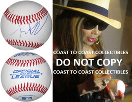 La Toya Jackson singer actress signed autographed baseball COA with exact proof - £102.74 GBP