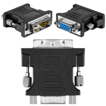 Insignia DVI-A I to VGA Adapter Second Monitor Display Connector Desktop PC - $8.06