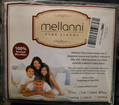 Mellanni Fine Linens King Size 4 pc. Bed Sheet Set, Lavender 1800 Thread NEW - £35.26 GBP