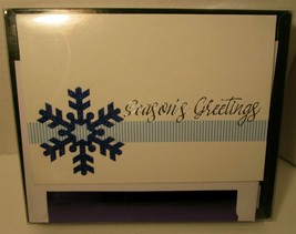 18 Brand New CHRISTMAS CARDS by Paper Images 786309116085 SNOWFLAKE - $9.89