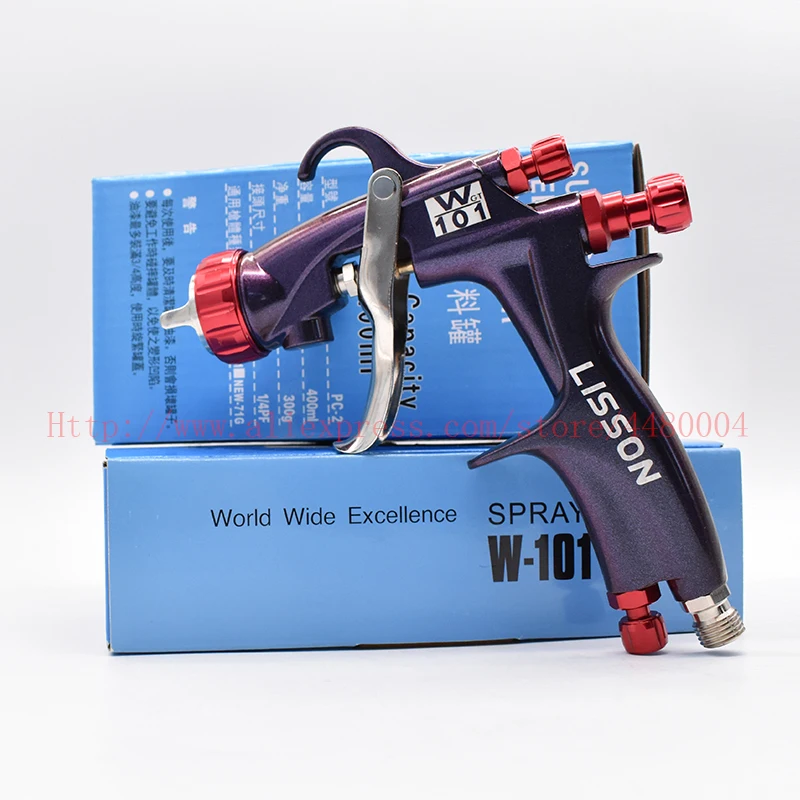 High quality spray  gravity spray  air spray  1.0mm 1.m 1.5mm 400CC plas... - $220.77 CAD