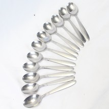 International Creation I Oval Soup Spoons 6 3/4&quot; Stainless Lot of 11 - $78.39