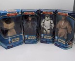 Star Wars 12&quot; Attack Of The Clones 2002 Obi-Wan Kenobi Windu Clone Troop... - $48.37