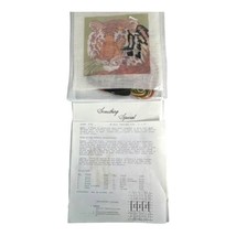 Something Special Cross Stitch Crewel Kit Tiger #316 5” Partially Complete READ - £16.82 GBP