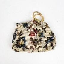 Vintage Original Horsman Mary Poppins Doll Carpet Bag Purse Tote Bag Tap... - $12.99