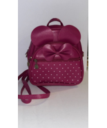 Girls Bowknot Polka Dot Cute Mini Backpack Small Daypacks Convertible - $64.26 CAD
