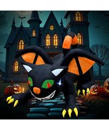 6FT Halloween Inflatables Black Cat Halloween Blow Ups Outdoor Decoratio... - $69.56