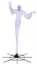 Halloween Scary Prop 12 ft. Giant-Sized Towering Ghost skeleton Bright LED db - £945.91 GBP