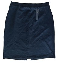 Tahari Women&#39;s Mini Pencil Skirt High Waist Stretch Pull On Size S Black - £15.81 GBP