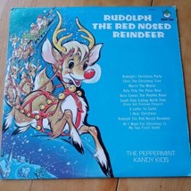 Vintage Rudolph The Red Nose Reindeer The Peppermint Kandy Kids P.Pan Vinyl - £136.01 GBP