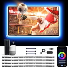 Smart Led Lights For Tvs - 6.56Ft.Tv Led Backlights Work With Alexa And ... - $11.92
