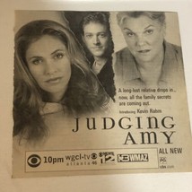 Judging Amy Tv Guide Vintage Print Ad Any Brenneman Tyne Daly Tpa7 - £4.68 GBP