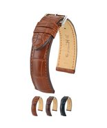 HIRSCH Earl Alligator Leather Watch Strap - Brushed Louisiana Alligator ... - $435.74 CAD