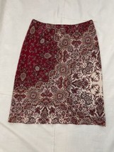 Banana Republic Womens 6 Print Lined Silk Skirt - £11.87 GBP