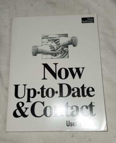 New Software Now Up To Date &amp; Contact User Guide Book 1992-95 Version 3.5 - $15.99