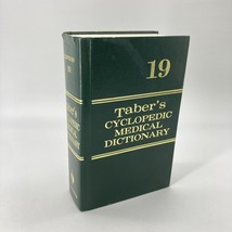 2001 Hardcover &quot;Taber&#39;s Cyclopedic Medical Dictionary&quot; 19th Edition. - $6.77