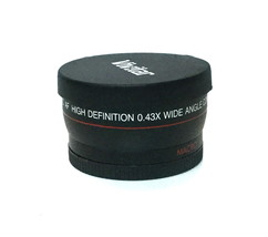 Vivitar Lens Hd 4 af 0.43x wide angle lens 395875 - £14.94 GBP