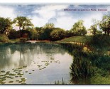 Primavera Vista Di Laguna Lincoln Park Chicago Illinois Il Unp DB Cartol... - £3.16 GBP