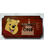 Disney Admit One Ticket Brown Winnie the Pooh Limited Edition 2011 Pin - $20.69 CAD