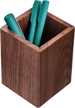 Maxgear Pen Holder For Desk Premium Walnut Pencil Holder Pen, School &amp; Office - $31.99