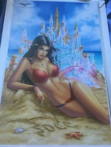 Zenescope Sexy San Diego Comic Con Beach 11&quot; x 17&quot; Dawn McTeigue Art Print - $35.10