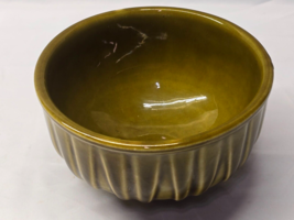 Vintage MCCOY POTTERY Olive Bowl Dish Planter - 3 Cup, 5.5&quot; - Marked 518 USA - $11.67