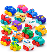 Cartoon Cars, Soft Rubber Toy Car Set, Mini Vehicles, Bath Toy Car for T... - €29,54 EUR