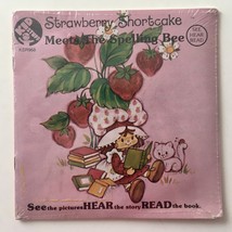 Strawberry Shortcake Meets the Spelling Bee SEALED 7&#39; Vinyl Record/Book - £51.68 GBP